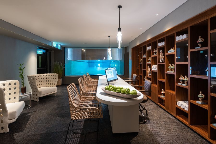 קבלת הספא | מלון ניקס הרצליה