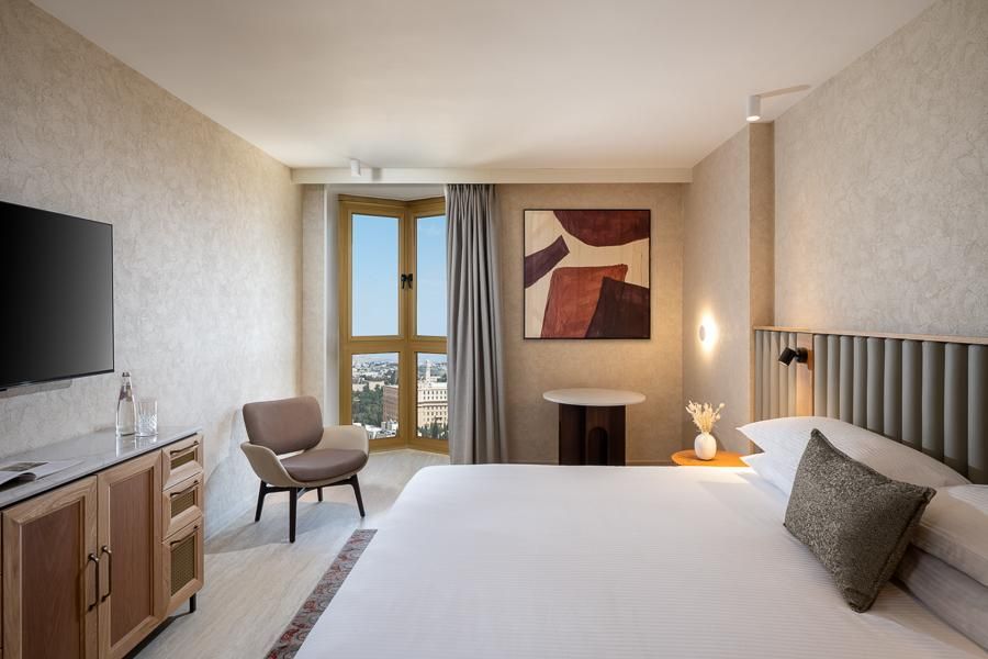 חדר דלקס מחודש פונה לעיר העתיקה