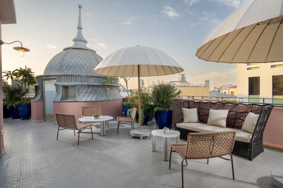 מלון נורדוי גג המלון