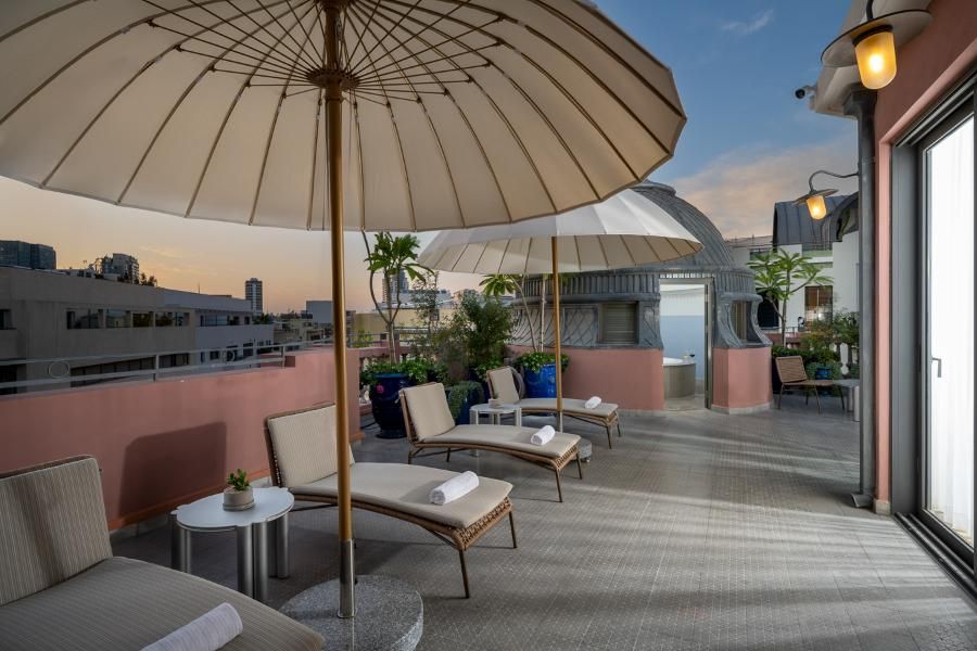 מלון נורדוי גג המלון