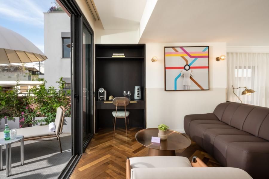 סוויטת גג ג'קוזי