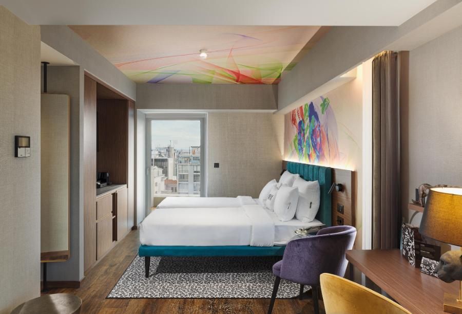 סוויטת NYX עם נוף לים וגישה לטרקלין העסקים