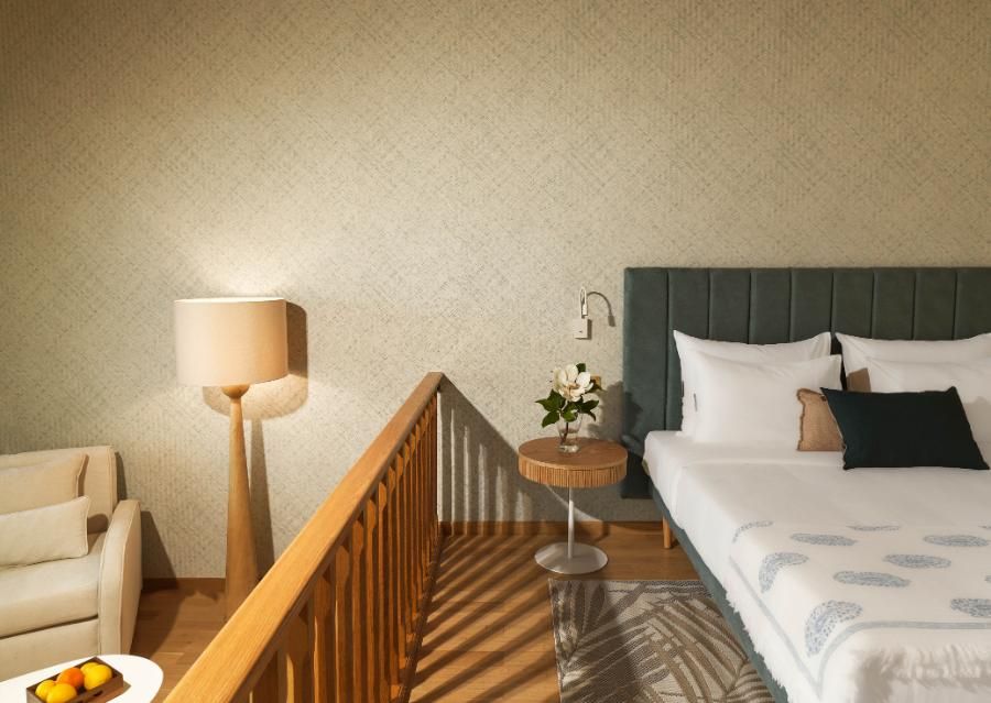 חדר דלוקס עם נוף לים