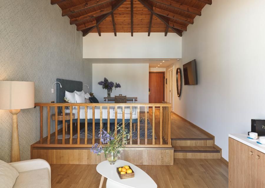 חדר דלוקס עם נוף לים