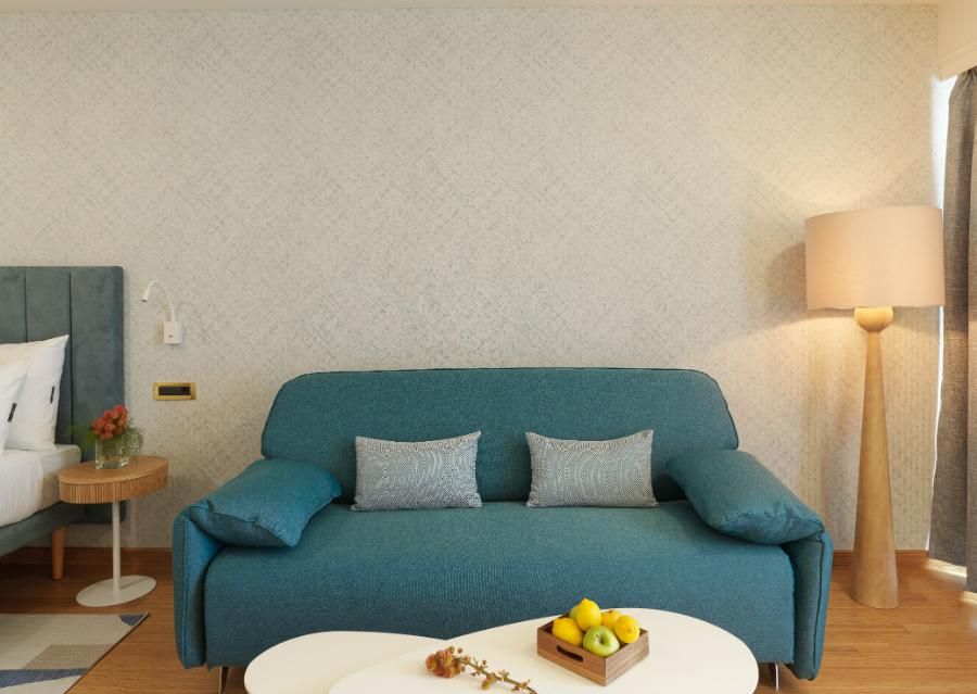 חדר דלוקס משפחתי עם נוף לים